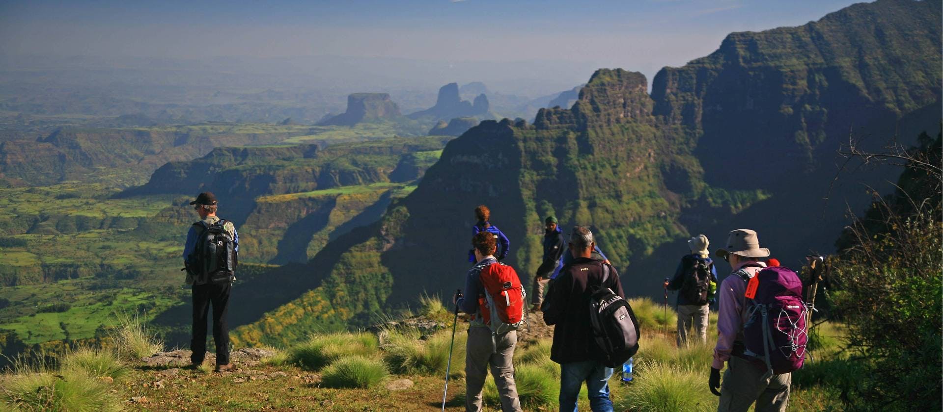 Community trek in Ethiopia